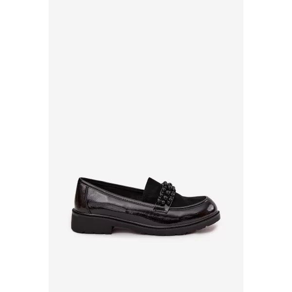  Mocasini de dama D&A HY52-541 NEGRU 