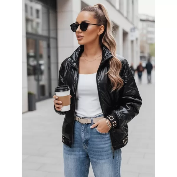  Geaca de dama DSTREET TY5292 NEGRU 