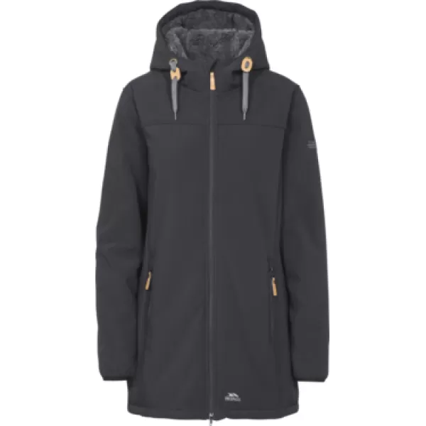  Palton softshell pentru femei TRESPASS KRISTEN NEGRU 