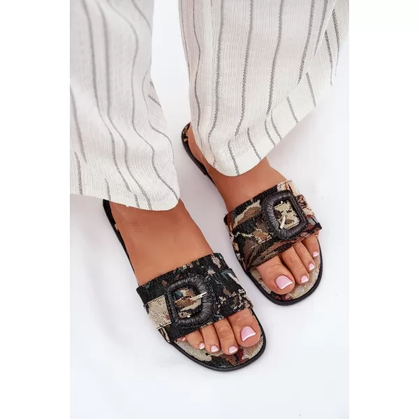  Papuci de damă BOTO CLARIOLA 37411 NEGRU 