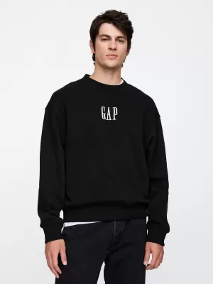 Hanorac pentru bărbați GAP CORP LOGO SWEATSHIRT 648026-10 NEGRU ADEVĂRAT