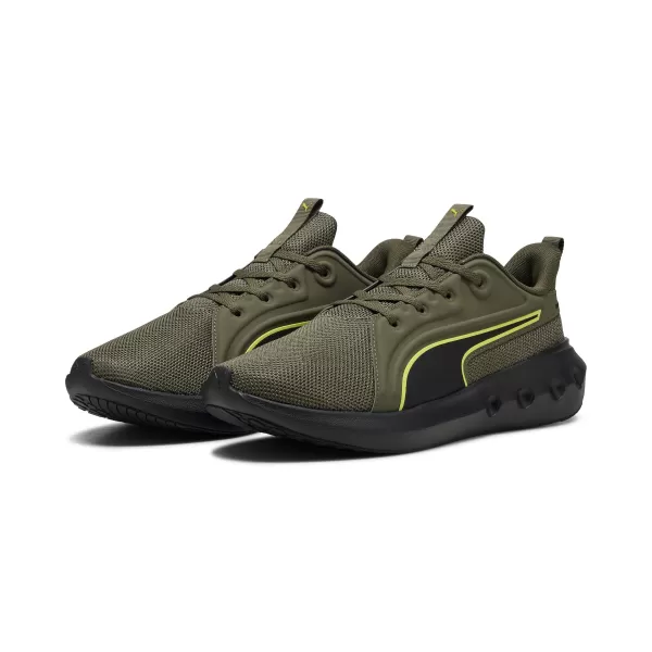  Cizme PUMA SOFTRIDE CARSON 310154_22 VERDE LODEN/NEGRU/LUX LIME 
