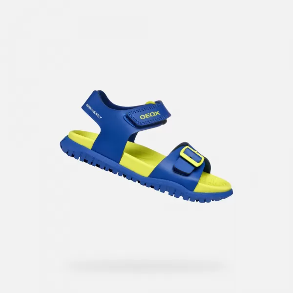  Sandale pentru baieti GEOX GHITA J35HMA000BCCK42H ALBASTRU 