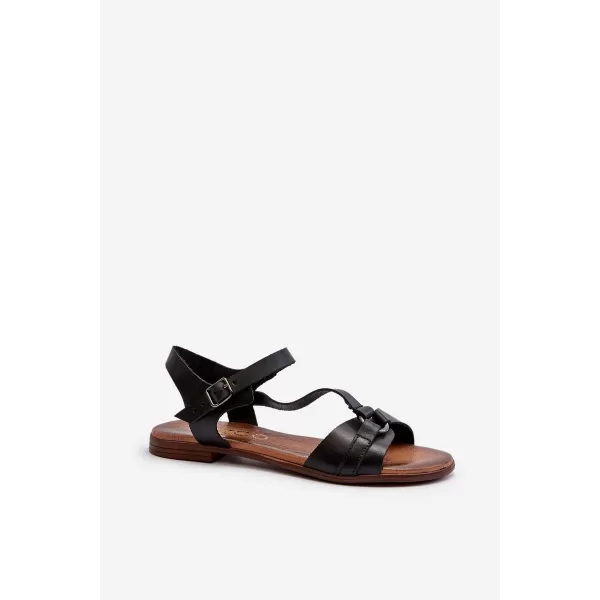  Sandale de dama ZAZOO 40182 NEGRU 