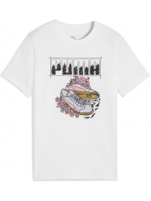Tricou pentru copii PUMA GRAPHIC TEE 688496-02 PUMA ALB