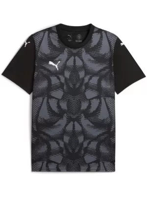 Tricou funcțional pentru bărbați PUMA TEAMULTIMATE JERSEY 706280-03 PUMA NEGRU/PUMA ALB