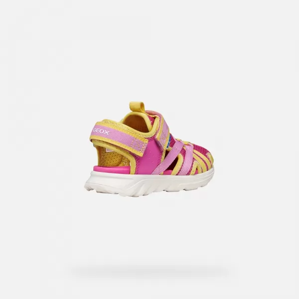  Sandale pentru fete GEOX SANDAL AIRADYUM J55MTB01454C8063 ROZ 