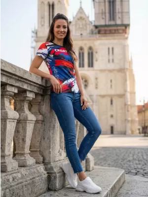 Tricou premium pentru femei ALTISPORT VOJ/ALW036HR/TR01 DUNGI