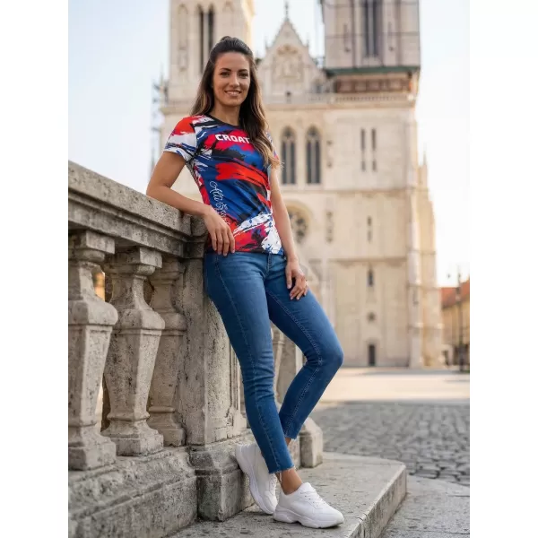 Tricou premium pentru femei ALTISPORT VOJ/ALW036HR/TR01 DUNGI 