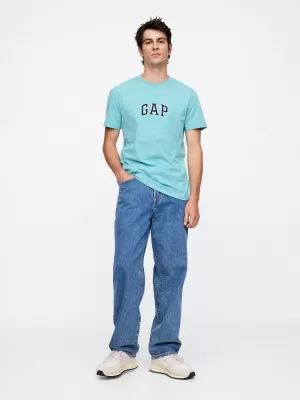 Tricou pentru bărbați GAP NEW ARCH LOGO TEE 570044-34 ALBASTRU DEGERAT