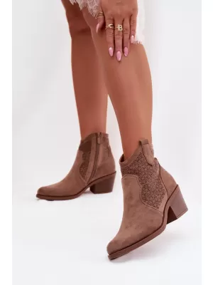 Pantofi de dama S.BARSKI HY61-8013 CAFEA