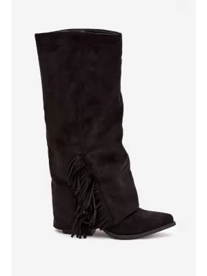 Cizme de dama BOTO ZALIA 38588 NEGRU