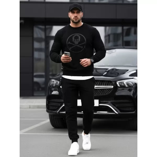  Hanorac pentru bărbați DSTREET BX5948 NEGRU 