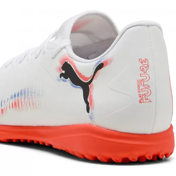  Cizme PUMA FUTURE 8 PLAY TT 108605-01 WHITE/ ALB/NEGRU PUMA/ROȘU STRĂLUCITOR 