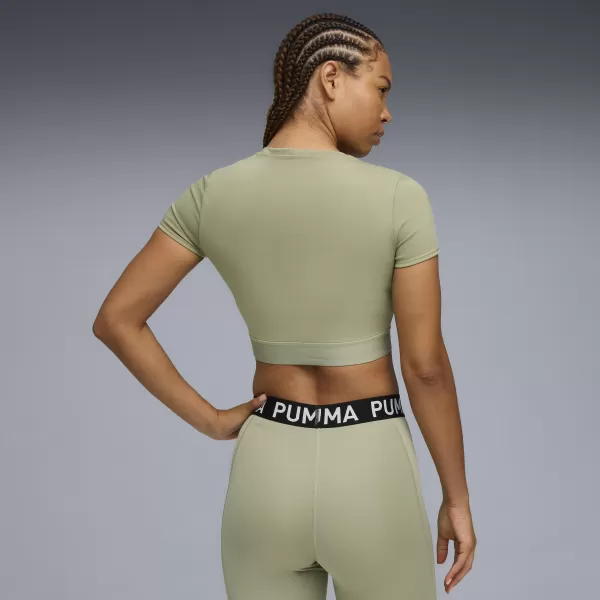  Tricou de damă PUMA W STRONG TEE - SHORT 526805-82 ARMATA LUX 