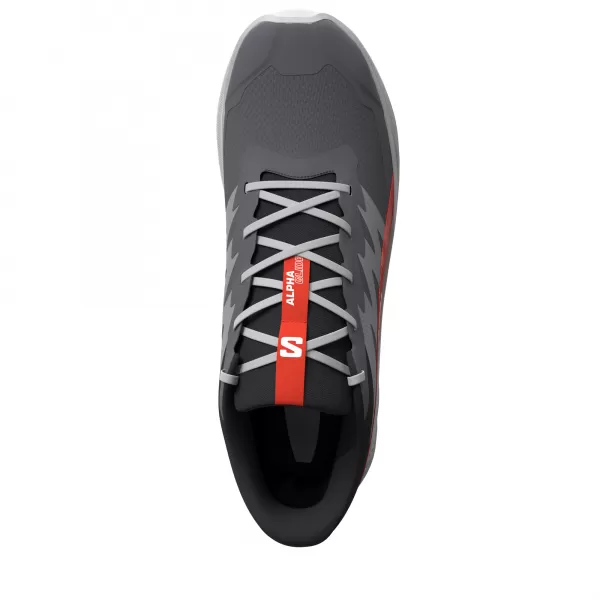  Pantofi pentru bărbați SALOMON ALPHAGLIDE GTX L47975300 CASTLEROCK/LUNAR ROCK/ROȘIE CHERRY 
