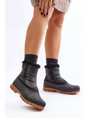 Oameni de zăpadă pentru femei LEE COOPER LCJ-24-44-2866 NEGRU