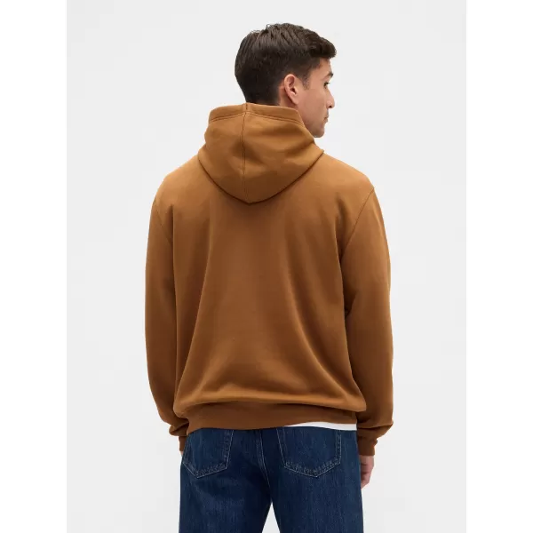  Hanorac pentru bărbați GAP LOGO HOODIE PULLOVER 674148-27 GHIMBIR BOGAT 