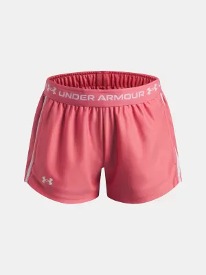 Pantaloni scurți pentru fete UNDER ARMOUR G TECH PLAY UP SHORT 1390075-600 ROZ