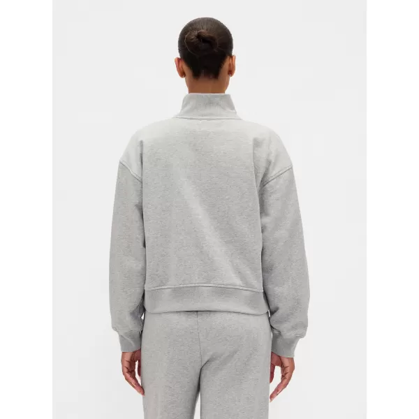  Hanorac de dama GAP LOGO HALF ZIP 852841-04 GRI JALIU 