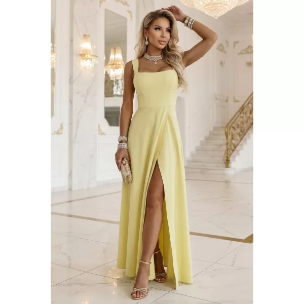  Rochie NUMOCO 633-3 GALBEN DE UNT 
