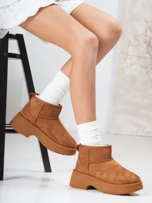 Pantofi de dama DSTREET ZY1288 CARAMEL