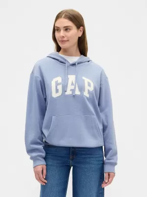 Hanorac de dama GAP LOGO HOODIE PULLOVER 463506-95 ALBASTRU DE ELITĂ