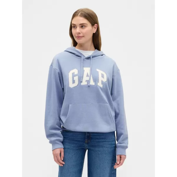  Hanorac de dama GAP LOGO HOODIE PULLOVER 463506-95 ALBASTRU DE ELITĂ 