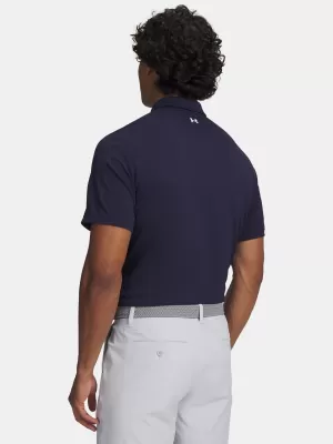 Tricou pentru bărbați UNDER ARMOUR T2G PIQUE POLO 6012303-410 ALBASTRU