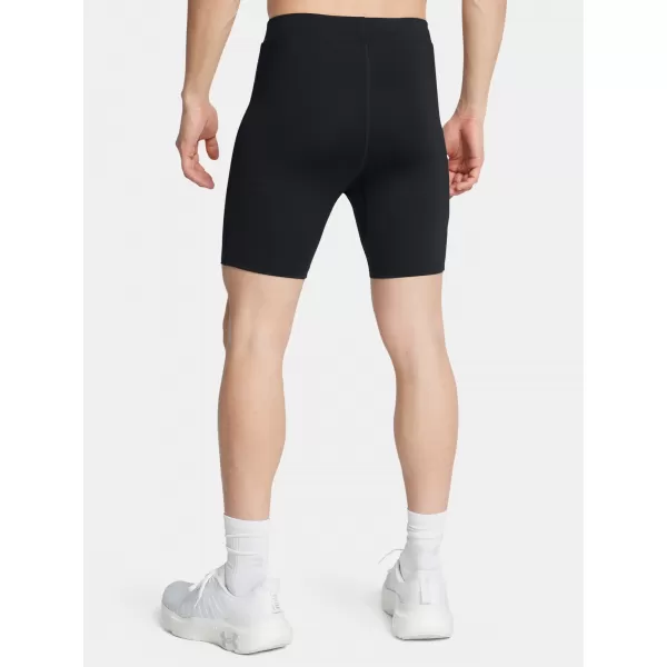  Jambiere pentru bărbați UNDER ARMOUR UA LAUNCH HALF TIGHTS 1387011-001 NEGRU 