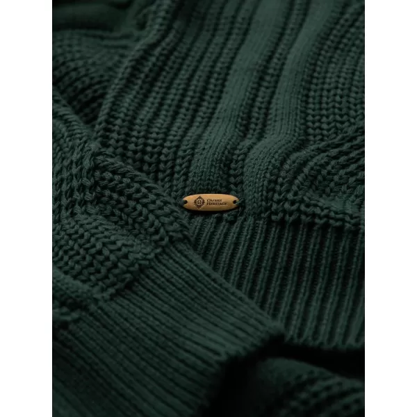  Pulover pentru bărbați OMBRE OM-SWSW-0151 VERDE 