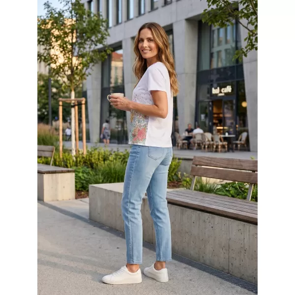  Tricou pentru femei ALTISPORT HELINA ALB 