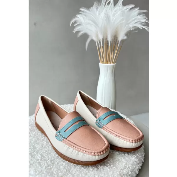  Mocasini de dama EVENTO VIKITARA ROZ 