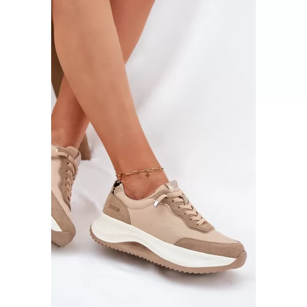  Adidasi de dama BIG STAR RR274A345 BEI Pantofi Big Star 