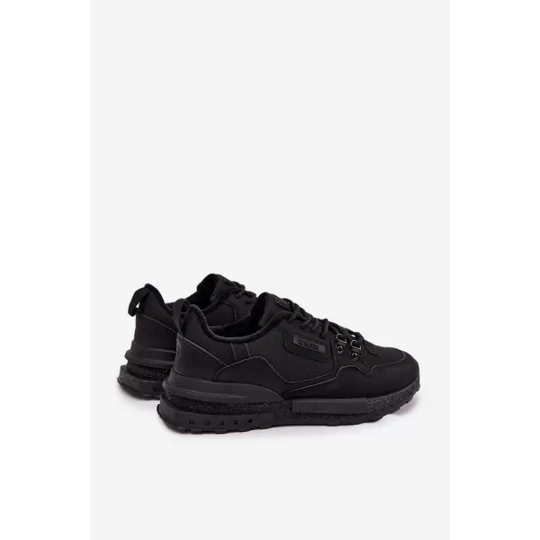 Pantofi bărbați BIG STAR SS174411 NEGRI Pantofi Big Star 