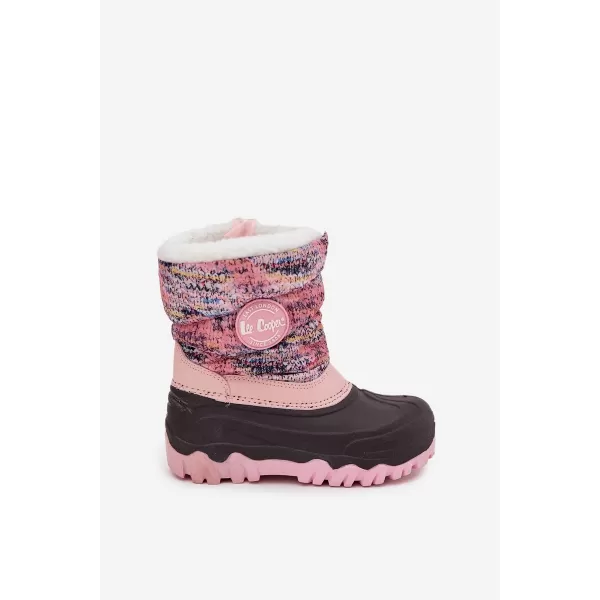  Pantofi de iarna pentru copii LEE COOPER LCJ-25-10-3770 ROZ 