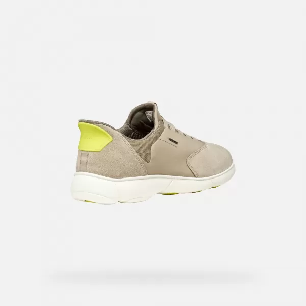  Adidași pentru bărbați GEOX NEBULA 2.0 PLUS G014413 BEJ 