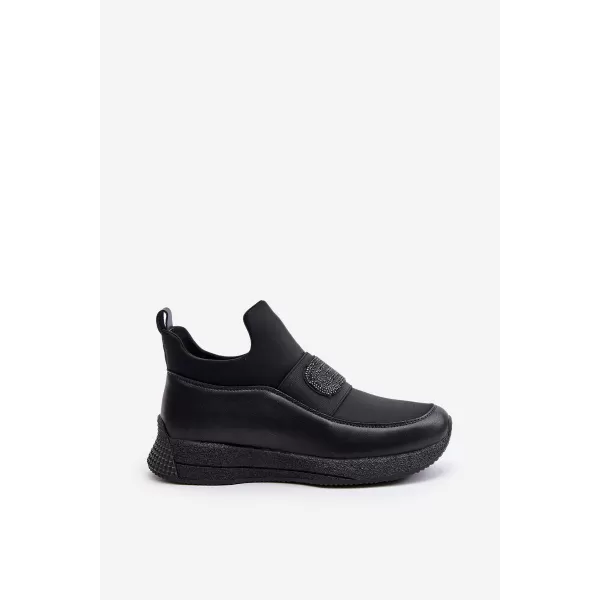  Pantofi de dama cu platforma ARTIKER 55C0035 NEGRU 