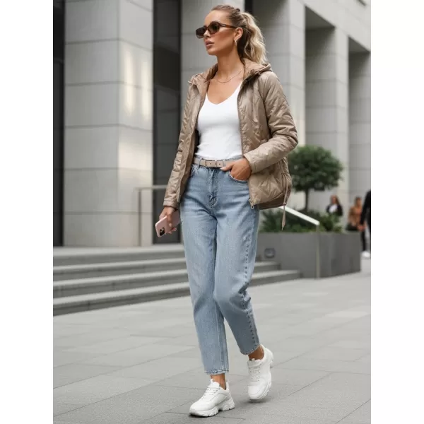  Geaca de dama DSTREET TY5633 CARAMEL 