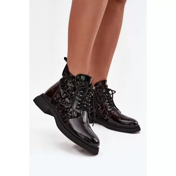  Pantofi de dama D&A CR52-613 NEGRU 