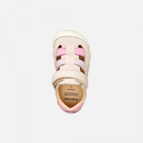  Adidași pentru fete GEOX STEPPIEUP B5563A000CLC0175 ROZ 