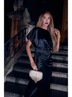 Rochie MOE M887 NEGRU