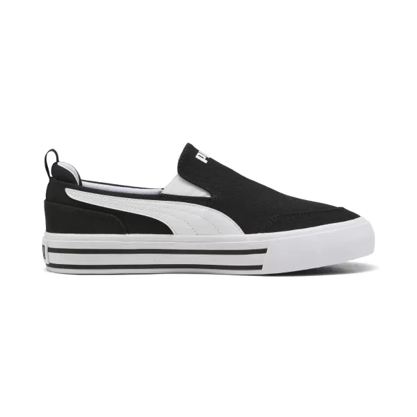 Cizme PUMA COURT CLASSIC VULC SLIPON 400216_02 PUMA NEGRU/PUMA ALB 
