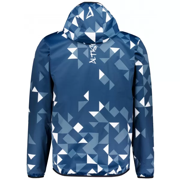  Jachetă softshell premium pentru bărbați ALTISPORT VOJ/ALM108JACK01 BLEUMARIN/ALB 