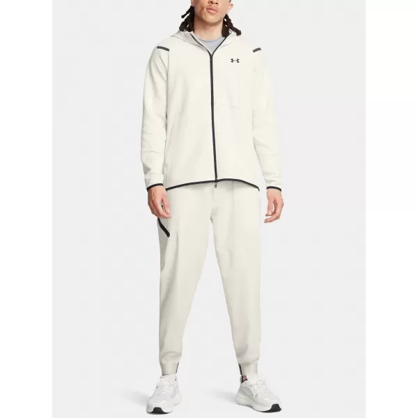  Pantaloni de trening pentru bărbați UNDER ARMOUR UNSTOPPABLE JOGGERS 1388823-110 ALB 