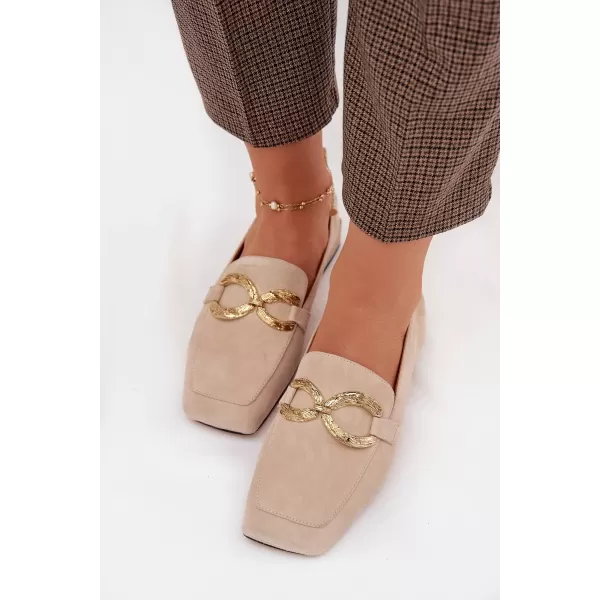  Mocasini de dama D&A CR61-3115 BEJ 