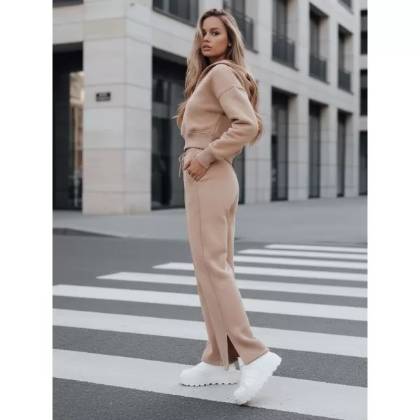  Set pentru femei DSTREET AY0975 BEJ 