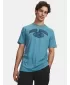 Tricou pentru bărbați UNDER ARMOUR UA M WM LOCKER TAG SS 6012778-466 ALBASTRU