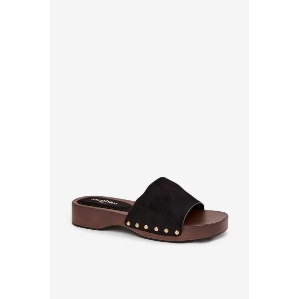  Papuci de damă BOTO FERINNA 41221 NEGRU 