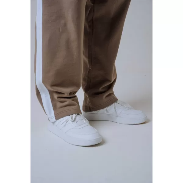  Pantaloni de trening relaxed POWER 904 LIGHT BROWN ASH Nebbia 